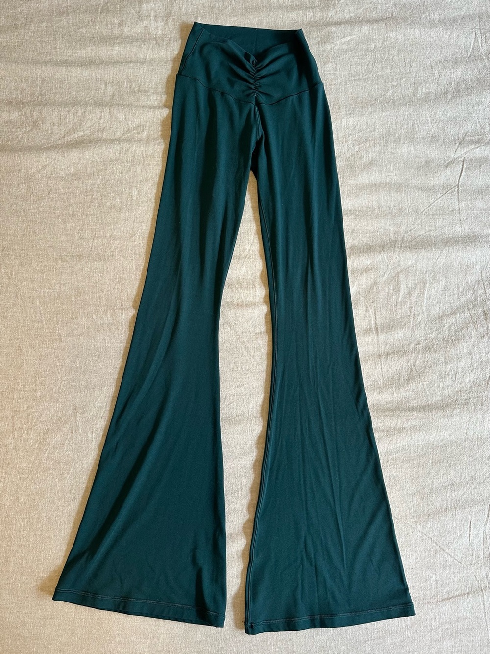 OFFLINE By Aerie Real Me High Waisted Ruched Flare Legging